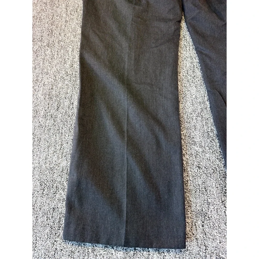 Banana Republic Classic Dress Pants Men 38x32 Gray Straight Leg High Rise Formal